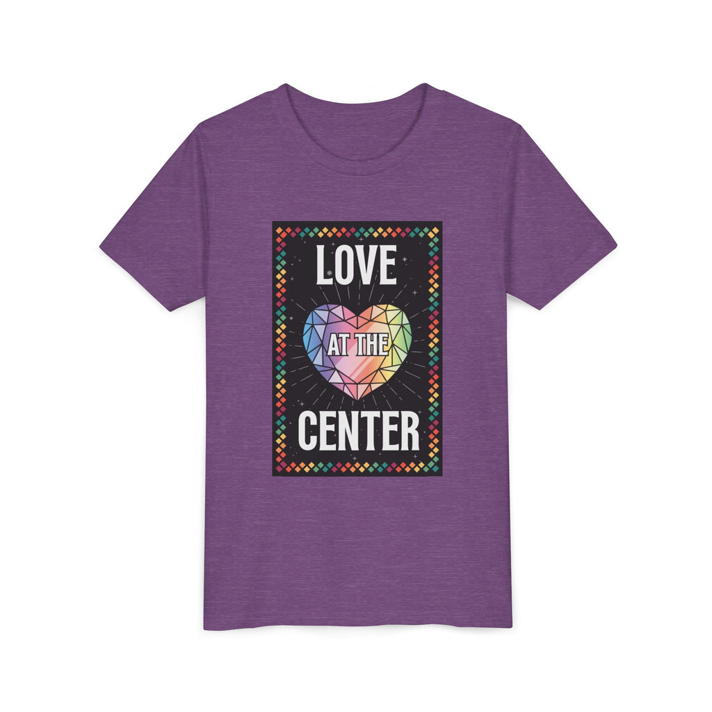 Love at the Center - Youth Short Sleeve Tee