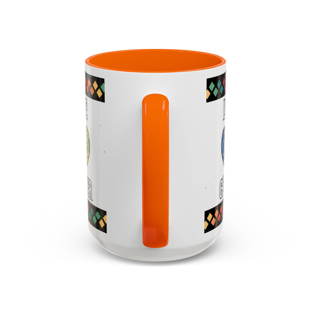 Love at the Center Accent Coffee Mug (11, 15oz)