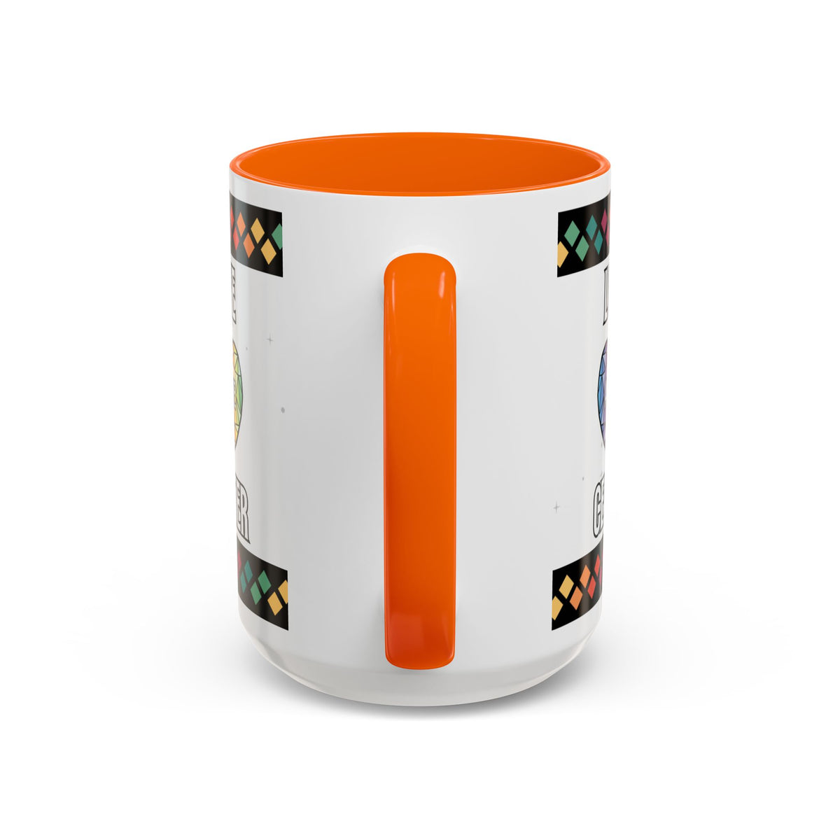 Love at the Center Accent Coffee Mug (11, 15oz)