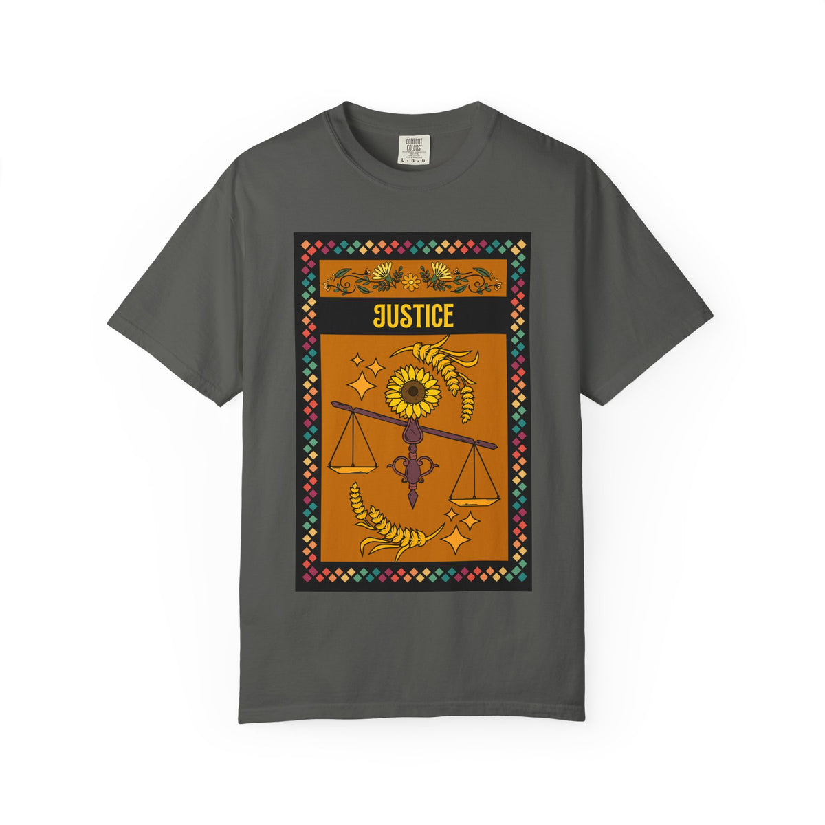 Justice - Unisex Garment-Dyed T-shirt