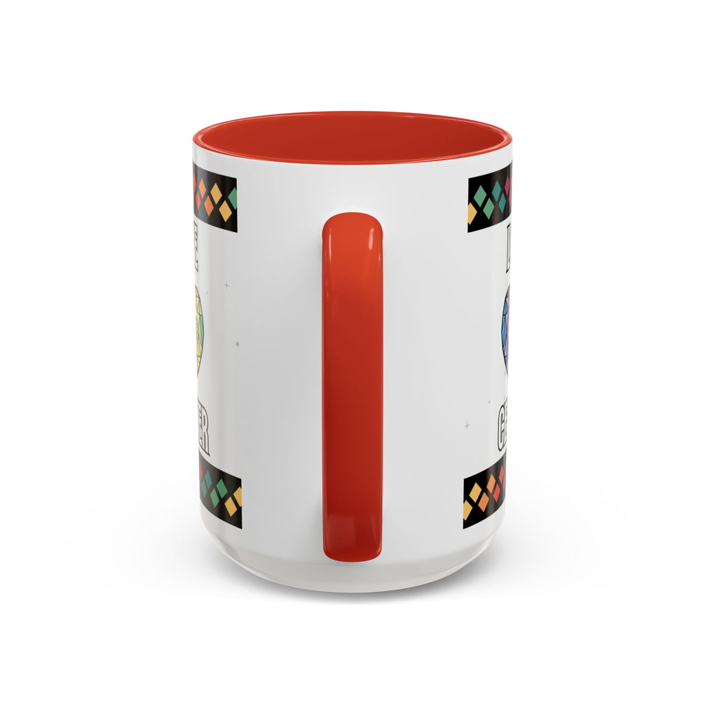 Love at the Center Accent Coffee Mug (11, 15oz)