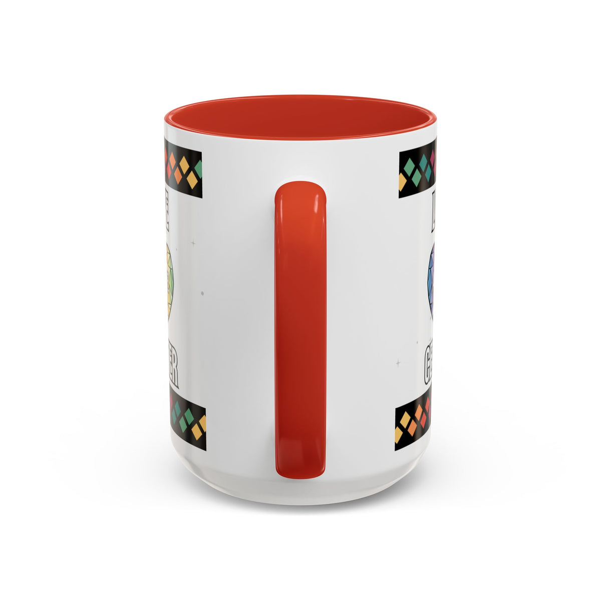 Love at the Center Accent Coffee Mug (11, 15oz)