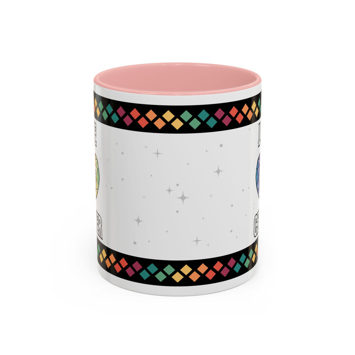 Love at the Center Accent Coffee Mug (11, 15oz)