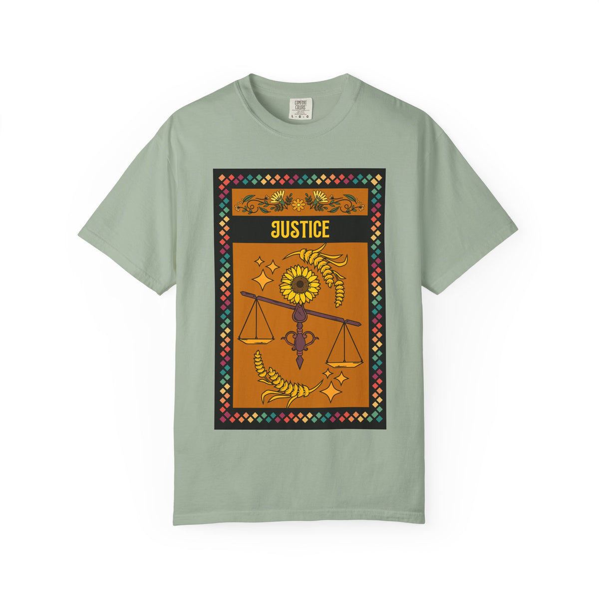 Justice - Unisex Garment-Dyed T-shirt