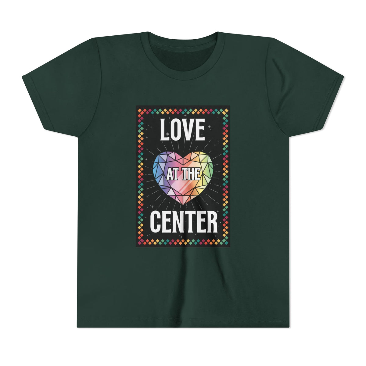 Love at the Center - Youth Short Sleeve Tee