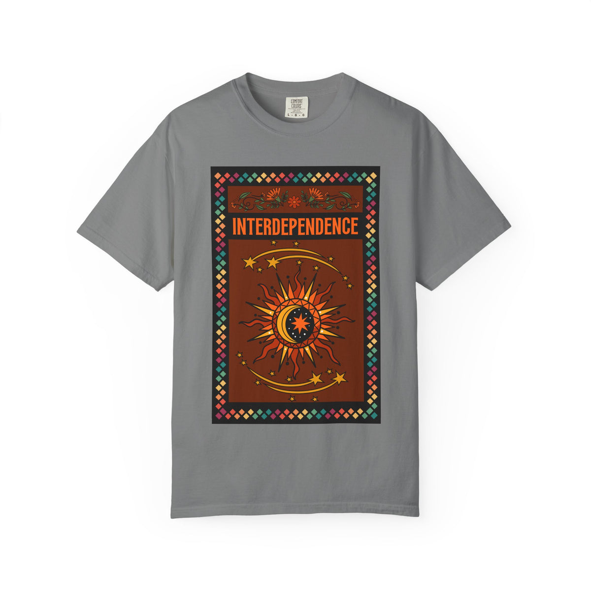 Interdependence - Unisex Garment-Dyed T-shirt
