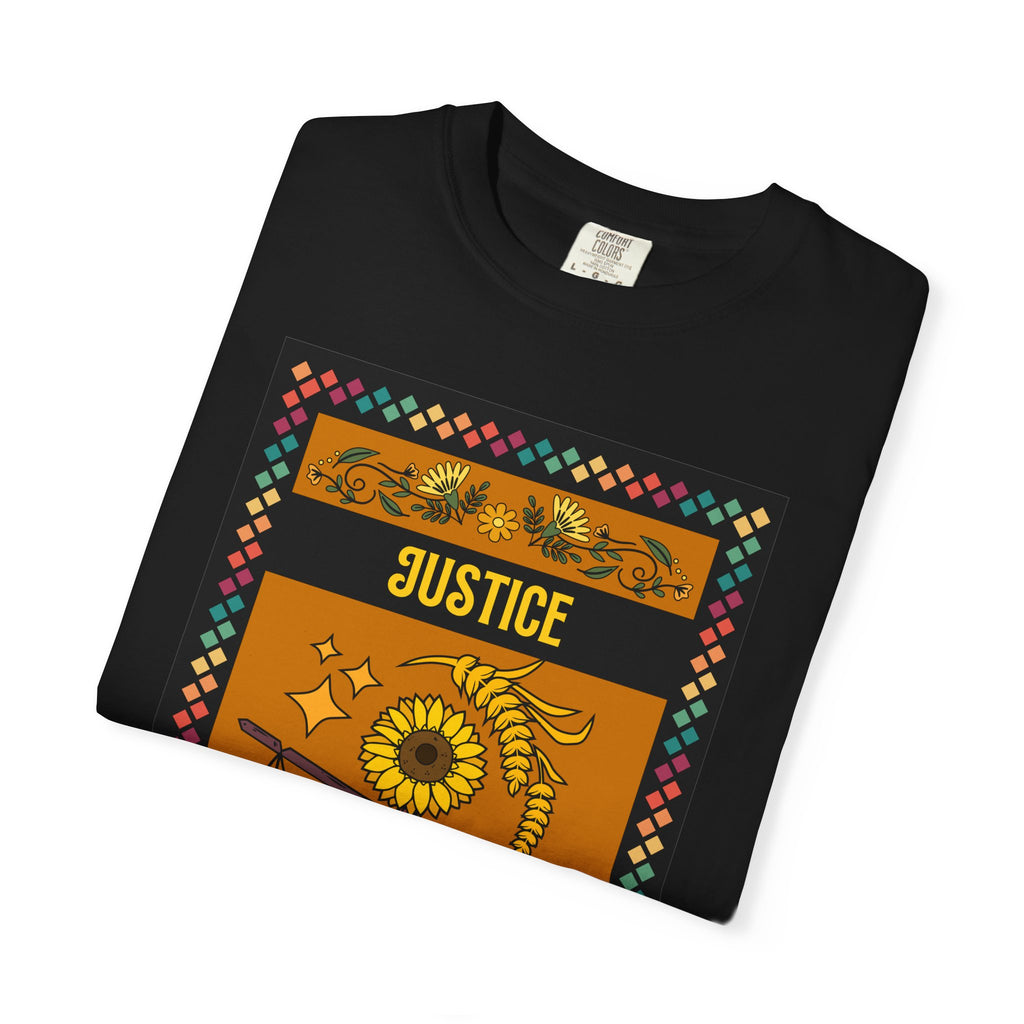 Justice - Unisex Garment-Dyed T-shirt