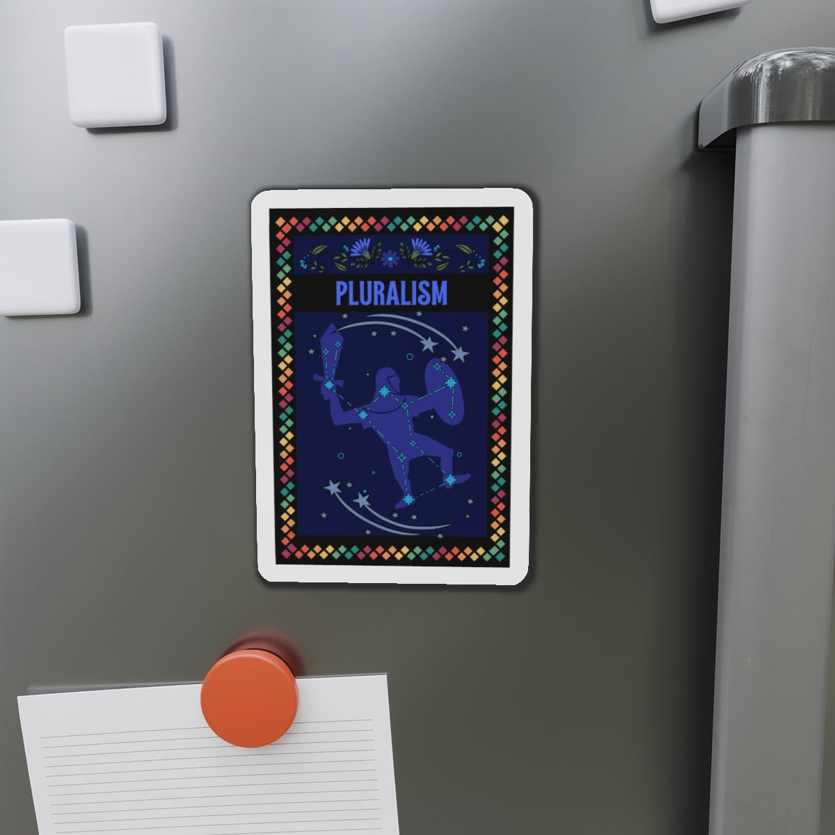 Pluralism - Die-Cut Magnets