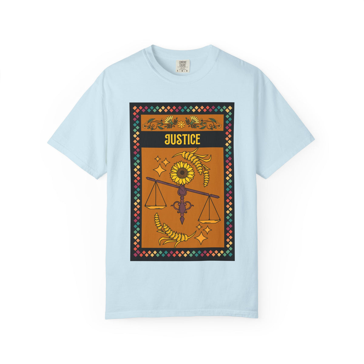 Justice - Unisex Garment-Dyed T-shirt