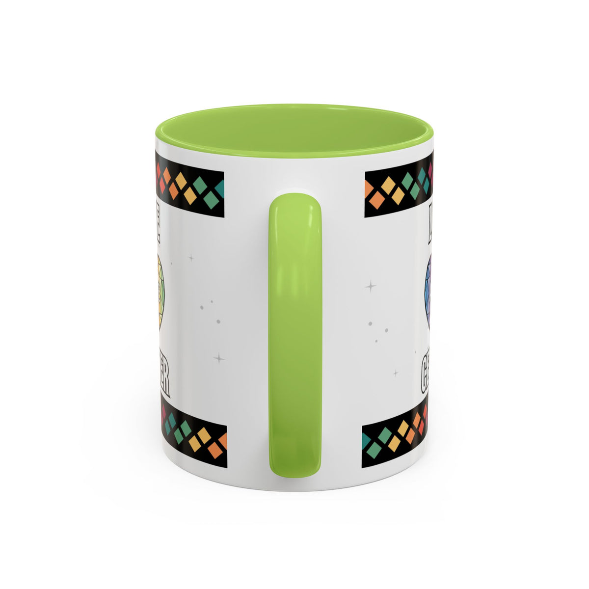 Love at the Center Accent Coffee Mug (11, 15oz)