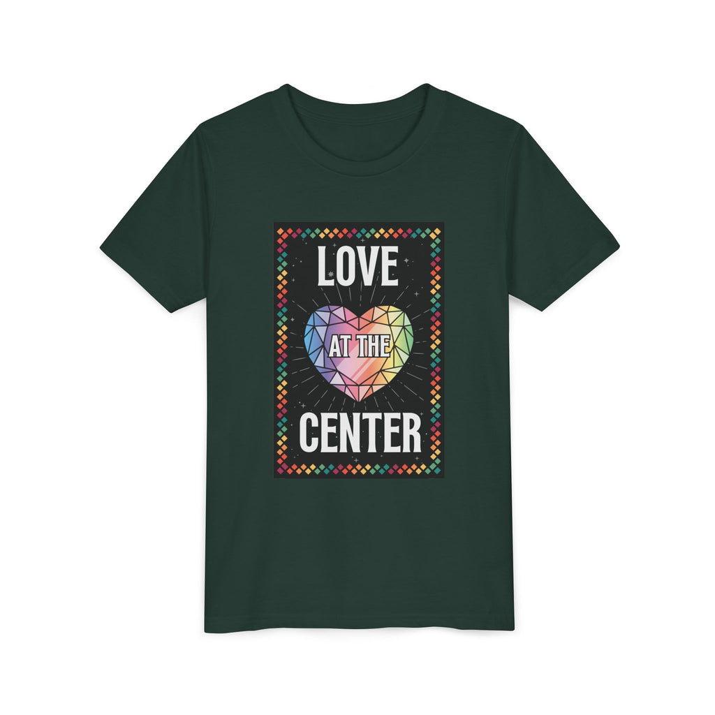 Love at the Center - Youth Short Sleeve Tee