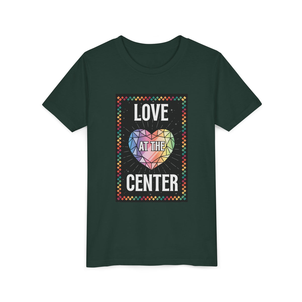 Love at the Center - Youth Short Sleeve Tee