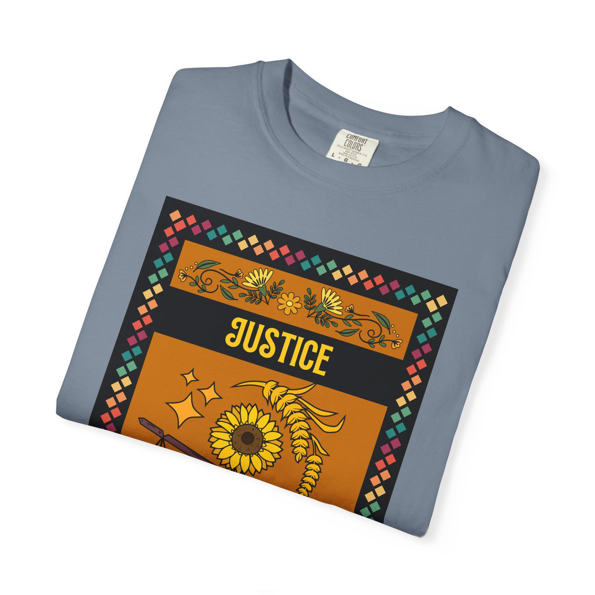 Justice - Unisex Garment-Dyed T-shirt