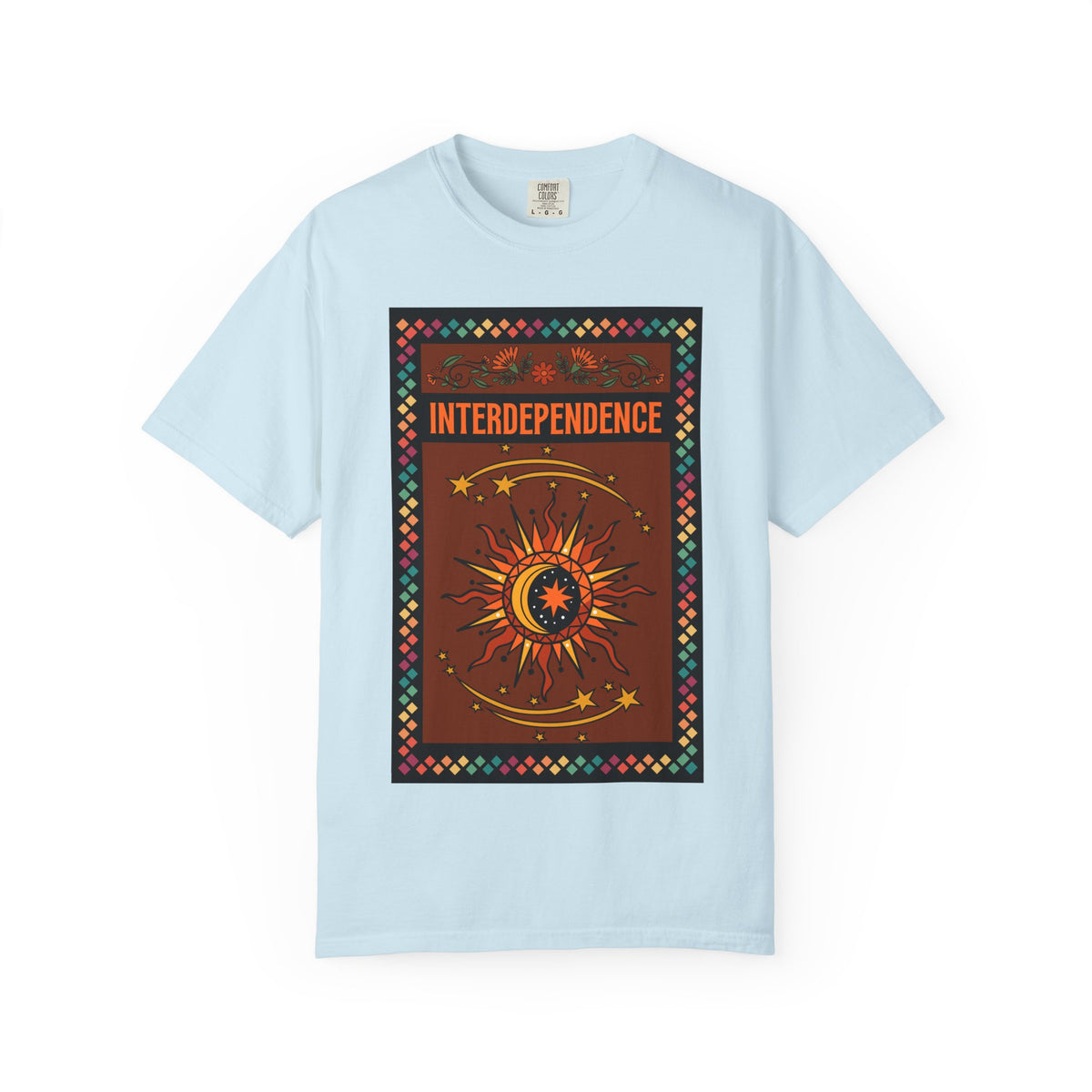 Interdependence - Unisex Garment-Dyed T-shirt
