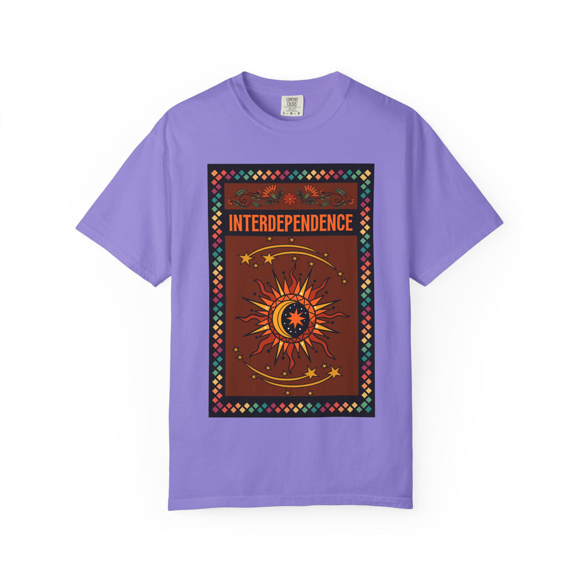 Interdependence - Unisex Garment-Dyed T-shirt