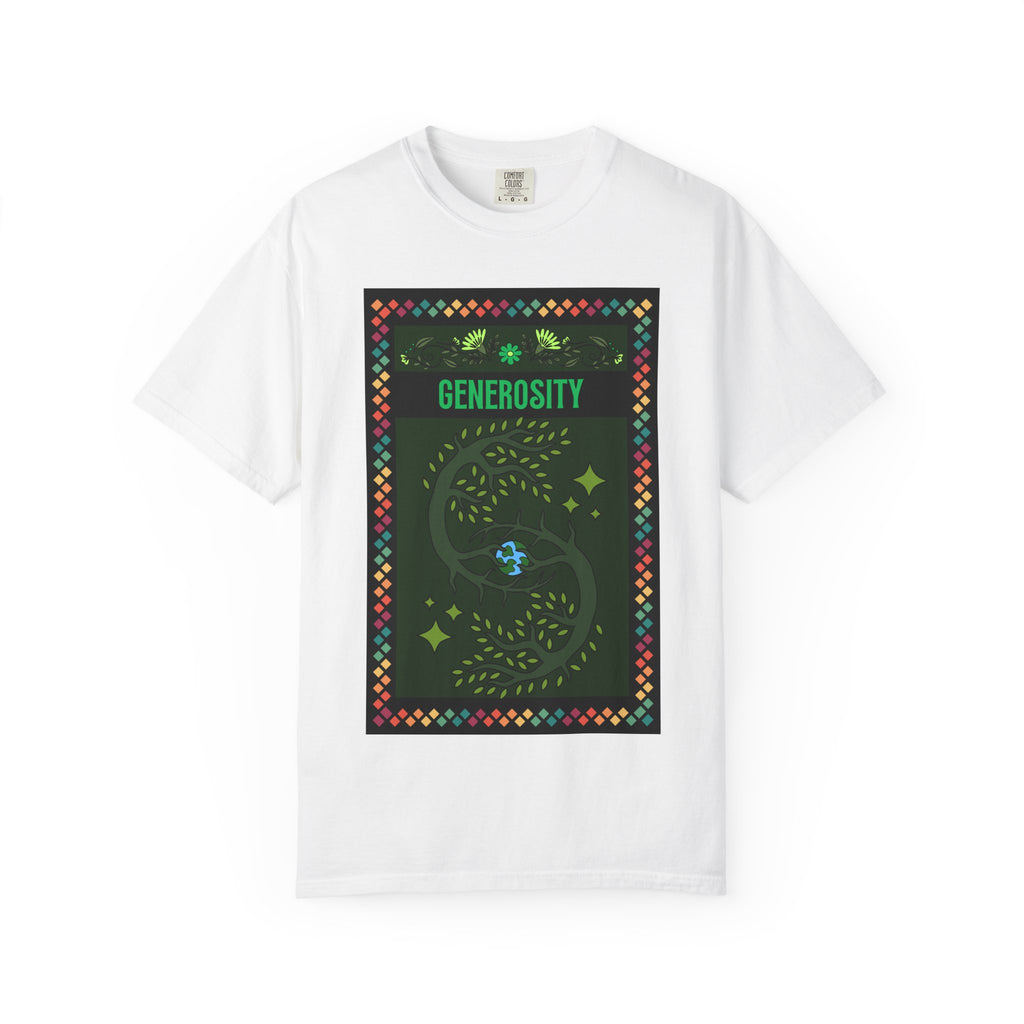 Generosity - Unisex Garment-Dyed T-shirt