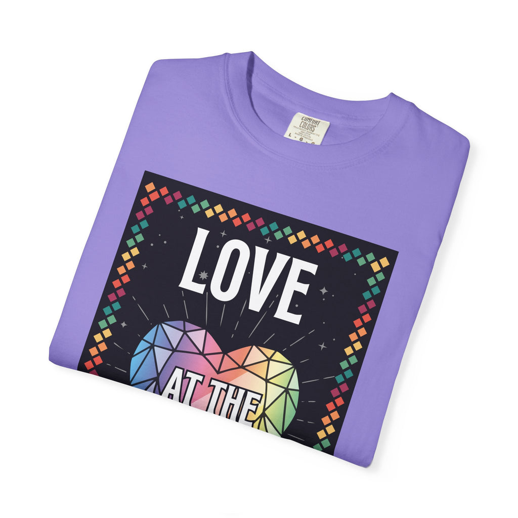 Love - Unisex Garment-Dyed T-shirt