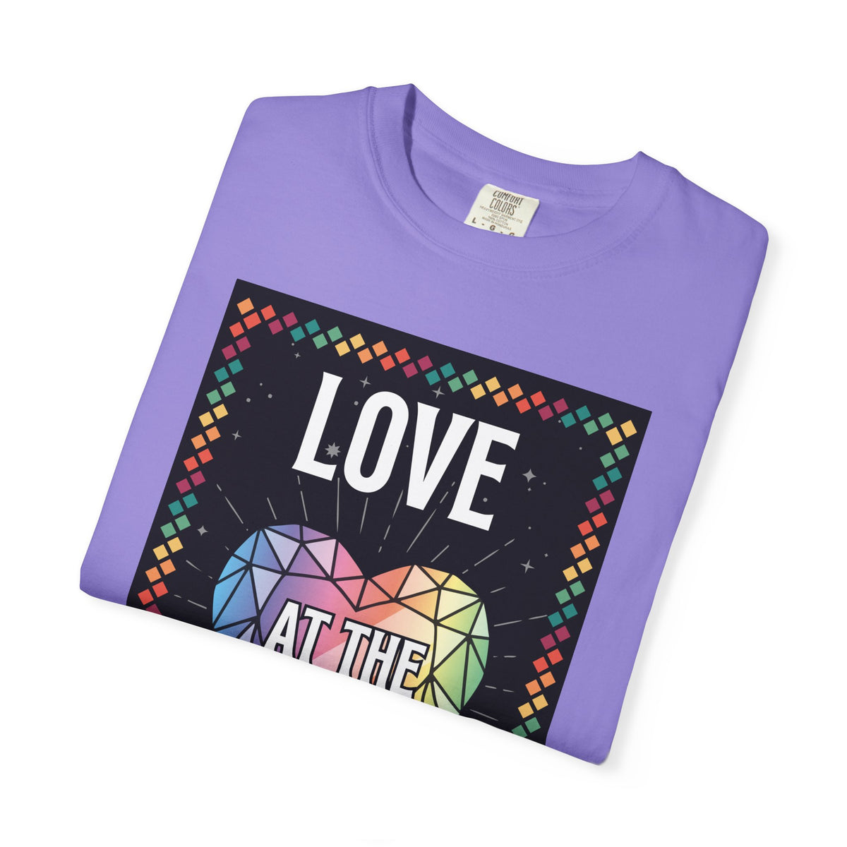 Love - Unisex Garment-Dyed T-shirt