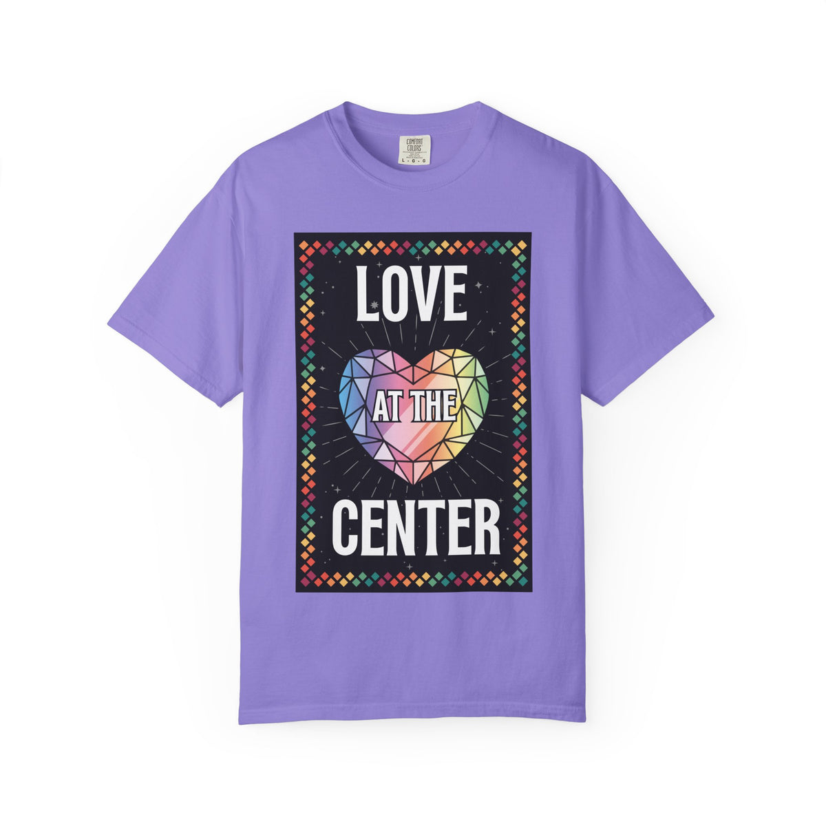 Love - Unisex Garment-Dyed T-shirt