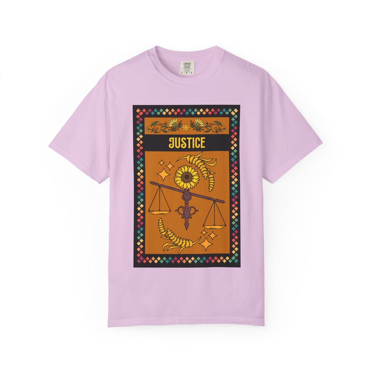 Justice - Unisex Garment-Dyed T-shirt