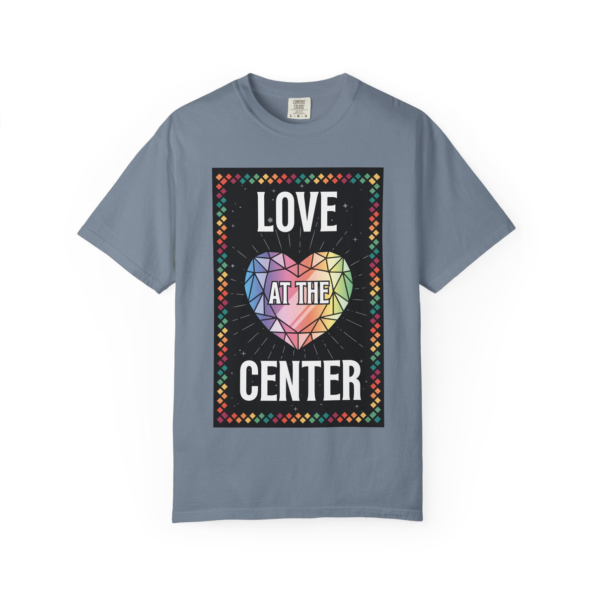 Love - Unisex Garment-Dyed T-shirt