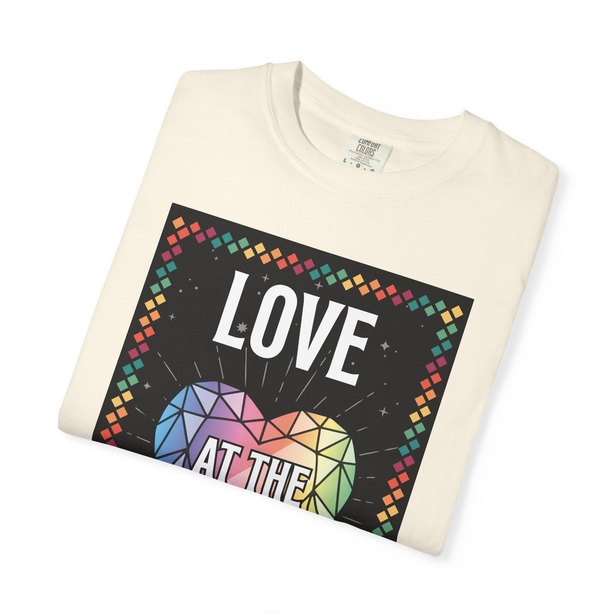 Love - Unisex Garment-Dyed T-shirt