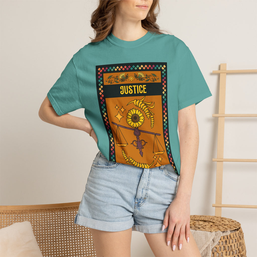 Justice - Unisex Garment-Dyed T-shirt