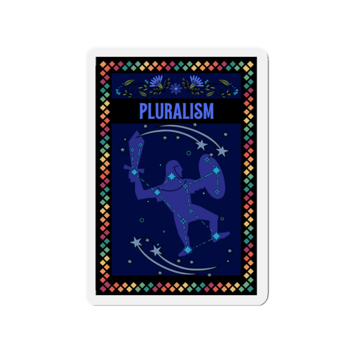 Pluralism - Die-Cut Magnets