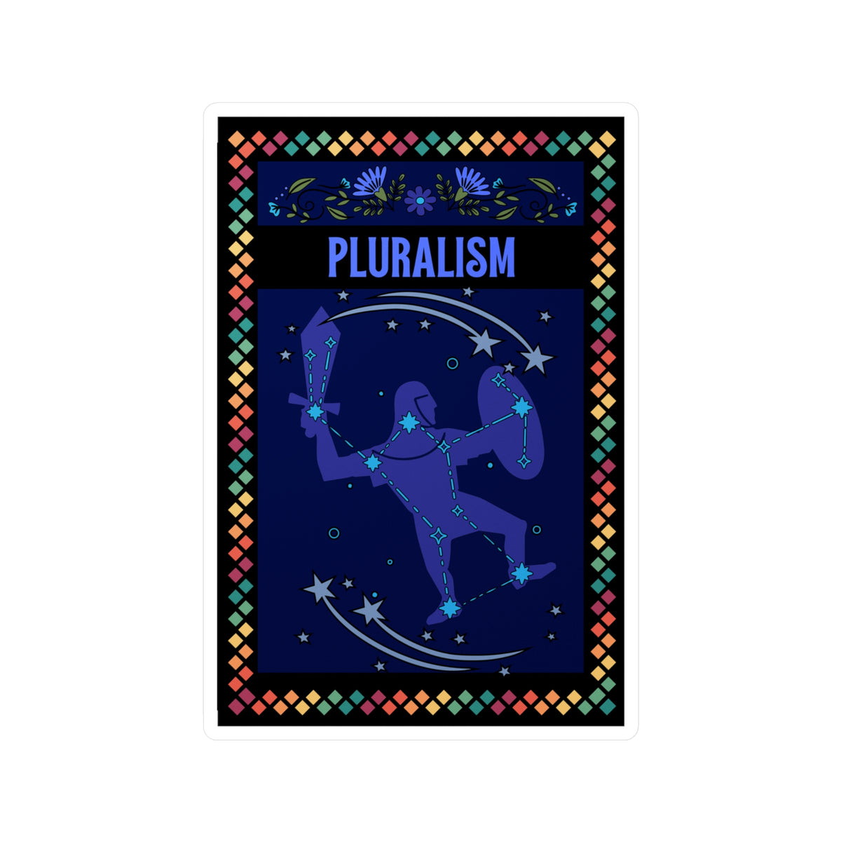 Pluralism Kiss-Cut Vinyl Decals