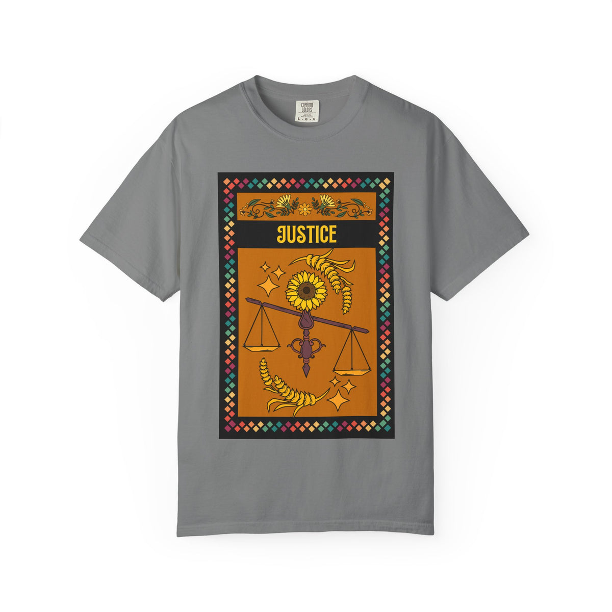 Justice - Unisex Garment-Dyed T-shirt