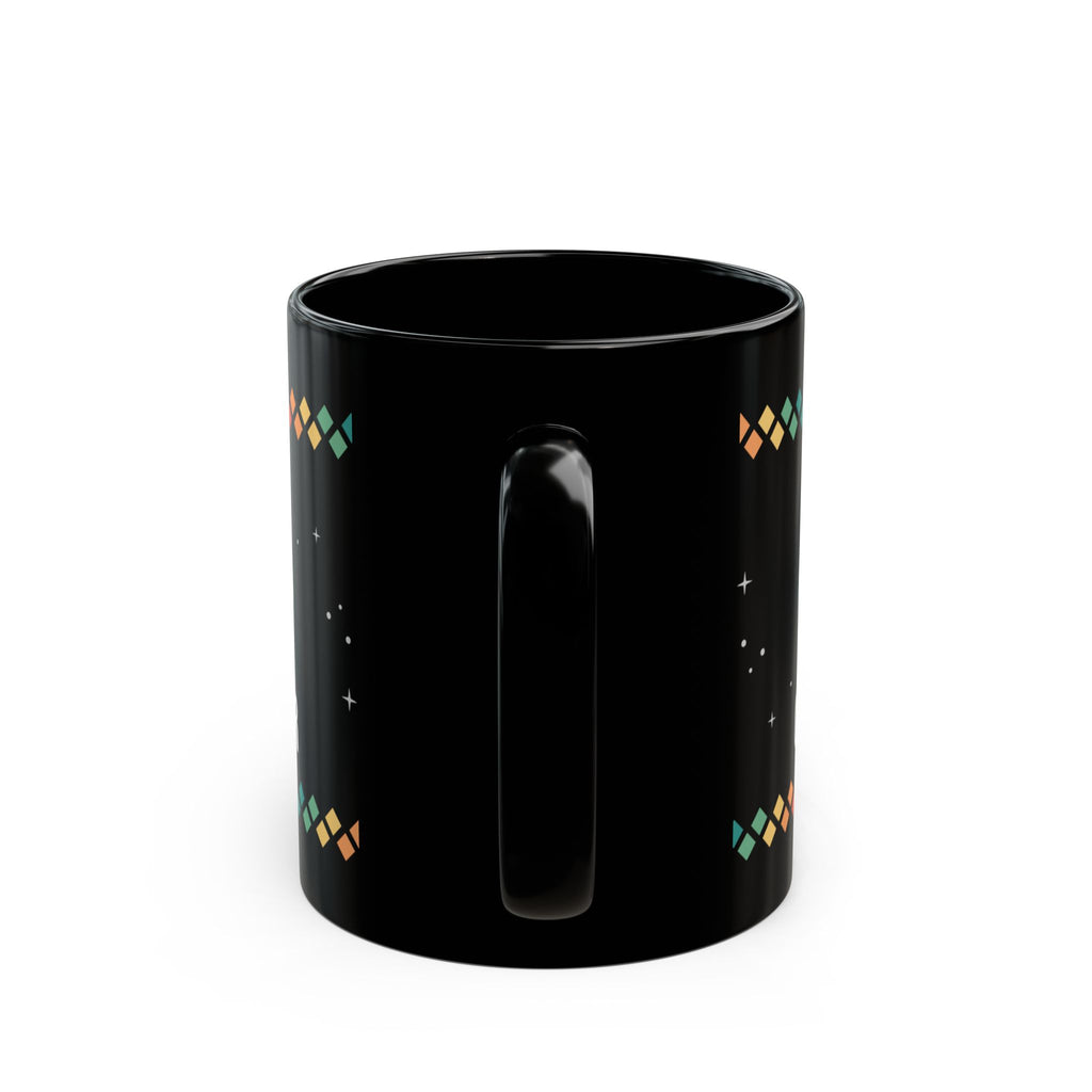 Love at the Center Black Mug (11oz, 15oz)