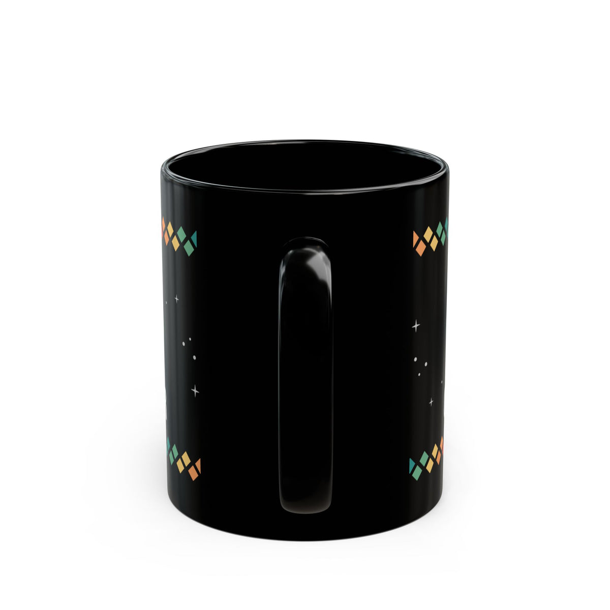 Love at the Center Black Mug (11oz, 15oz)