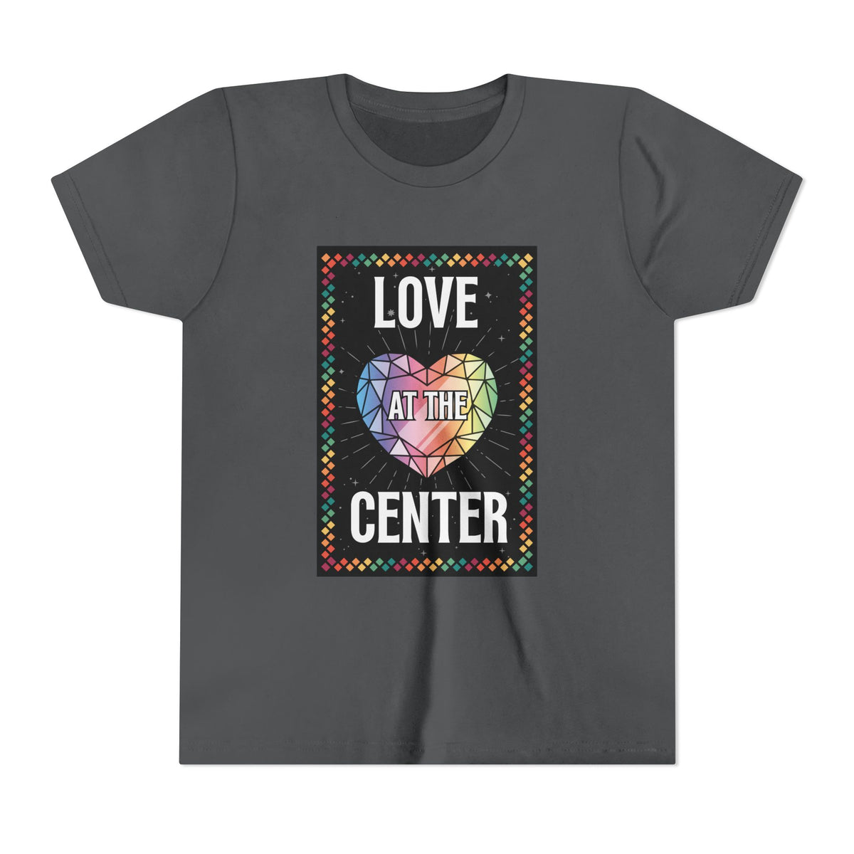 Love at the Center - Youth Short Sleeve Tee