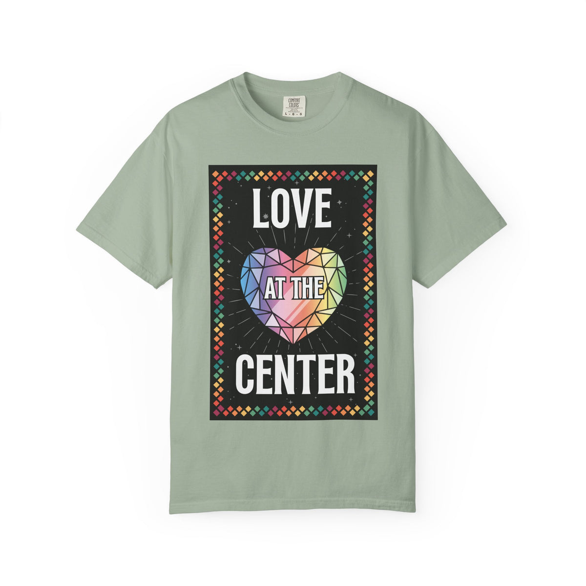 Love - Unisex Garment-Dyed T-shirt