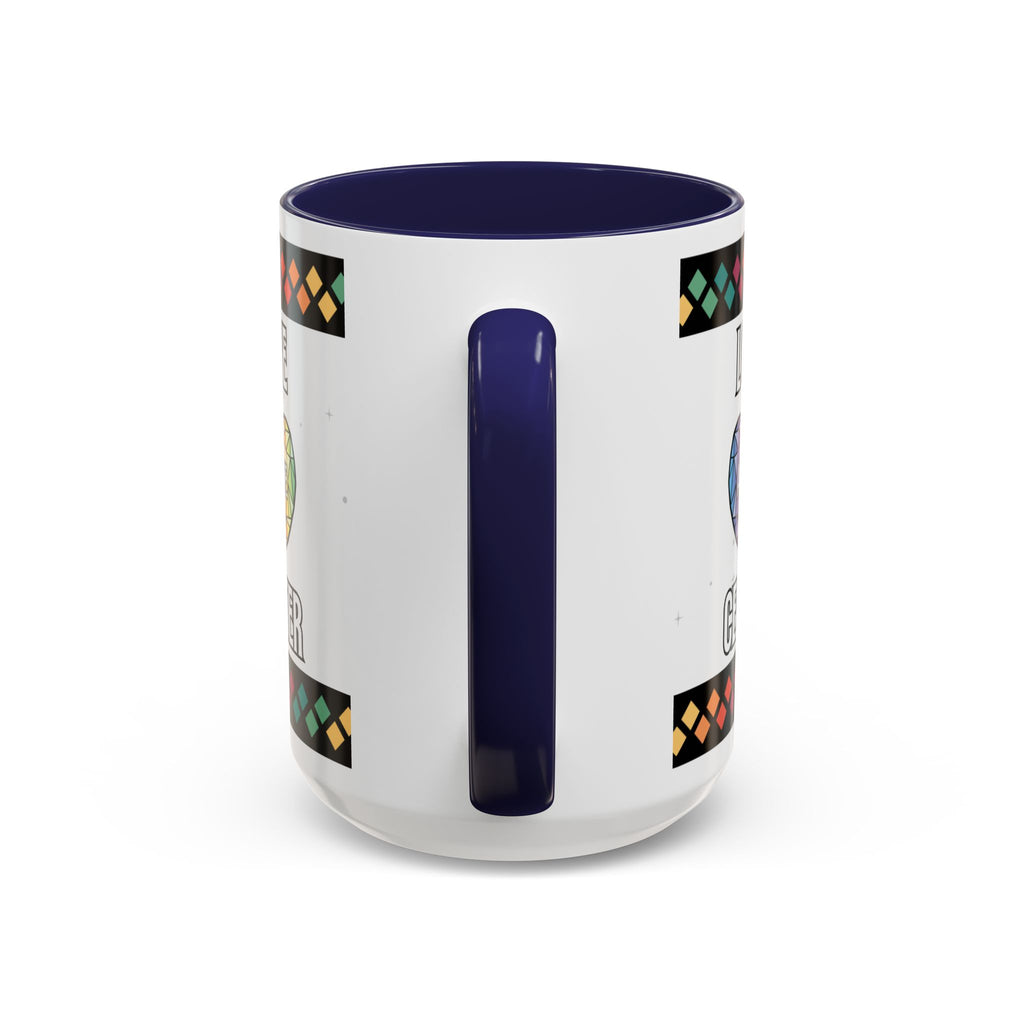 Love at the Center Accent Coffee Mug (11, 15oz)