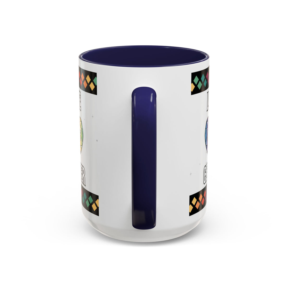 Love at the Center Accent Coffee Mug (11, 15oz)