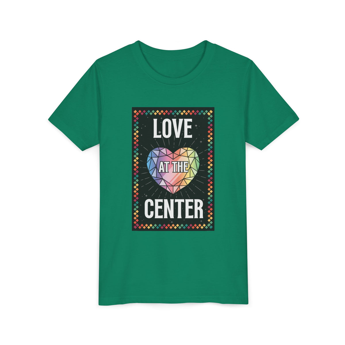 Love at the Center - Youth Short Sleeve Tee