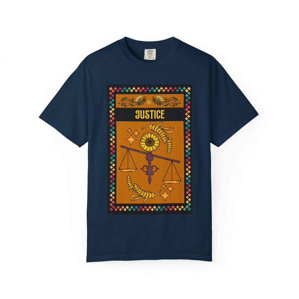 Justice - Unisex Garment-Dyed T-shirt
