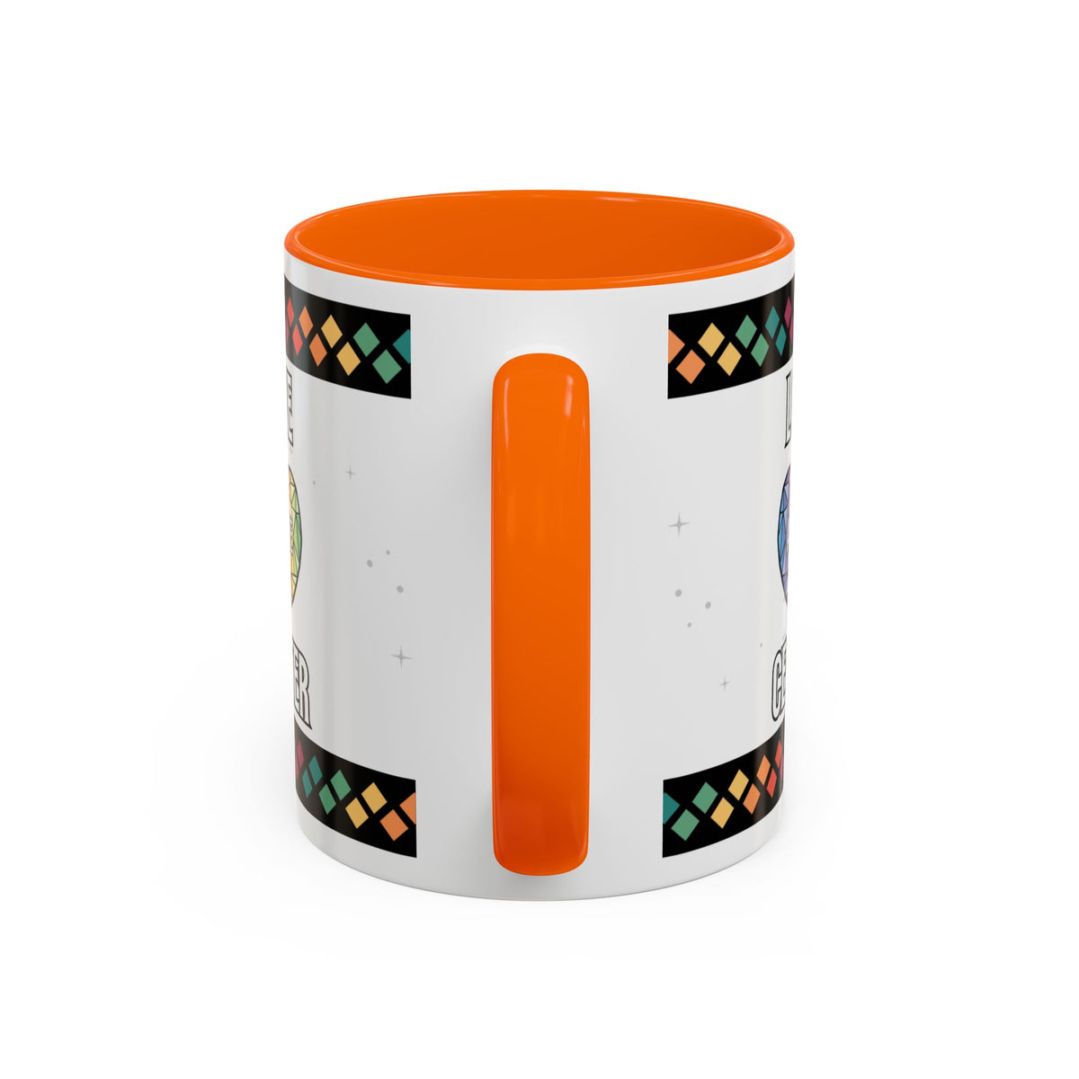 Love at the Center Accent Coffee Mug (11, 15oz)